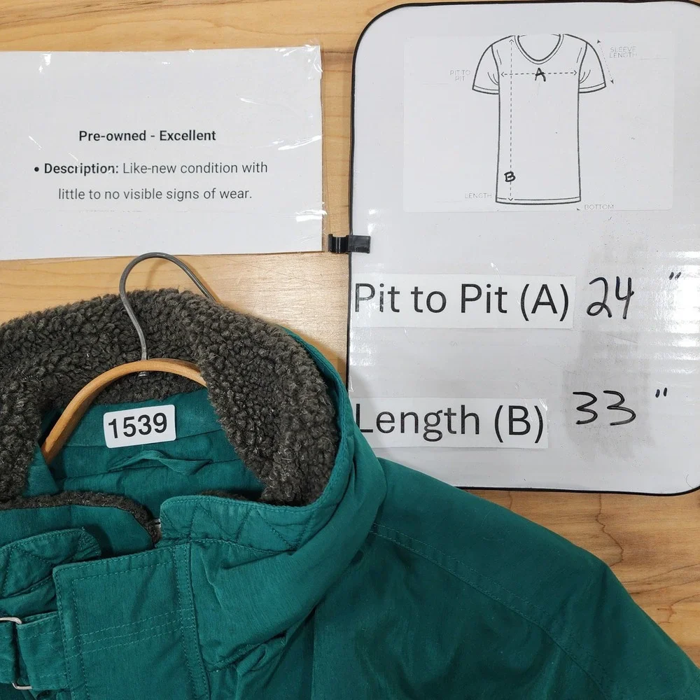 Vintage‎ L.L. Bean Sherpa Collar Primaloft Field Jacket Outdoor Utility Parka L